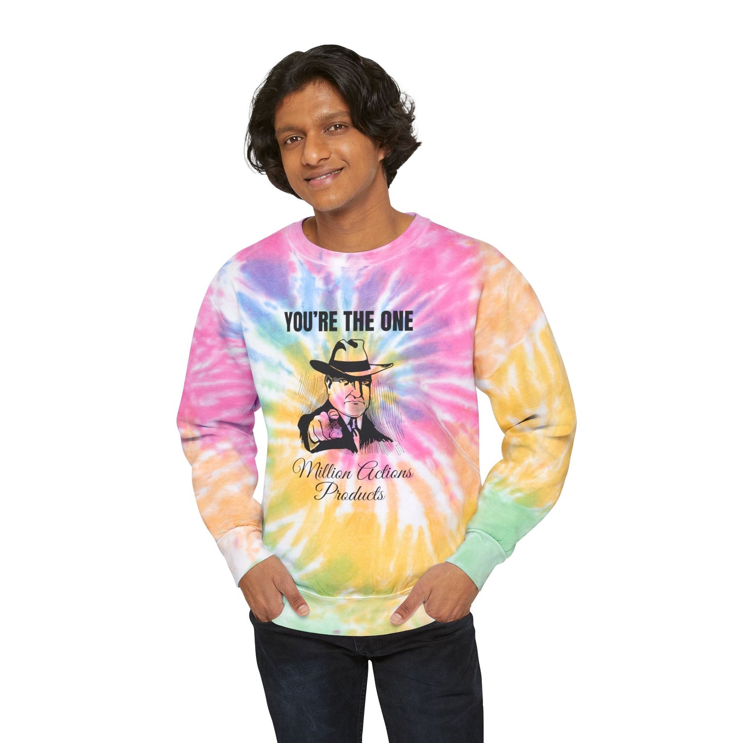 Unisex Tie-Dye Sweatshirt