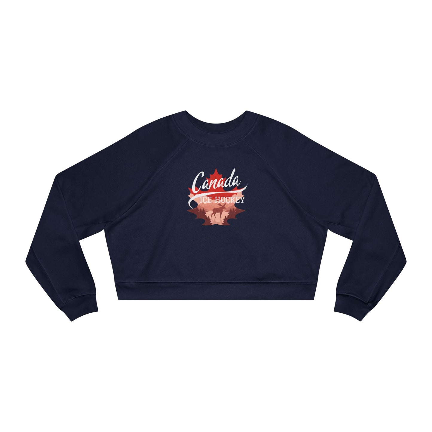 Women's Cropped Fleece Pullover