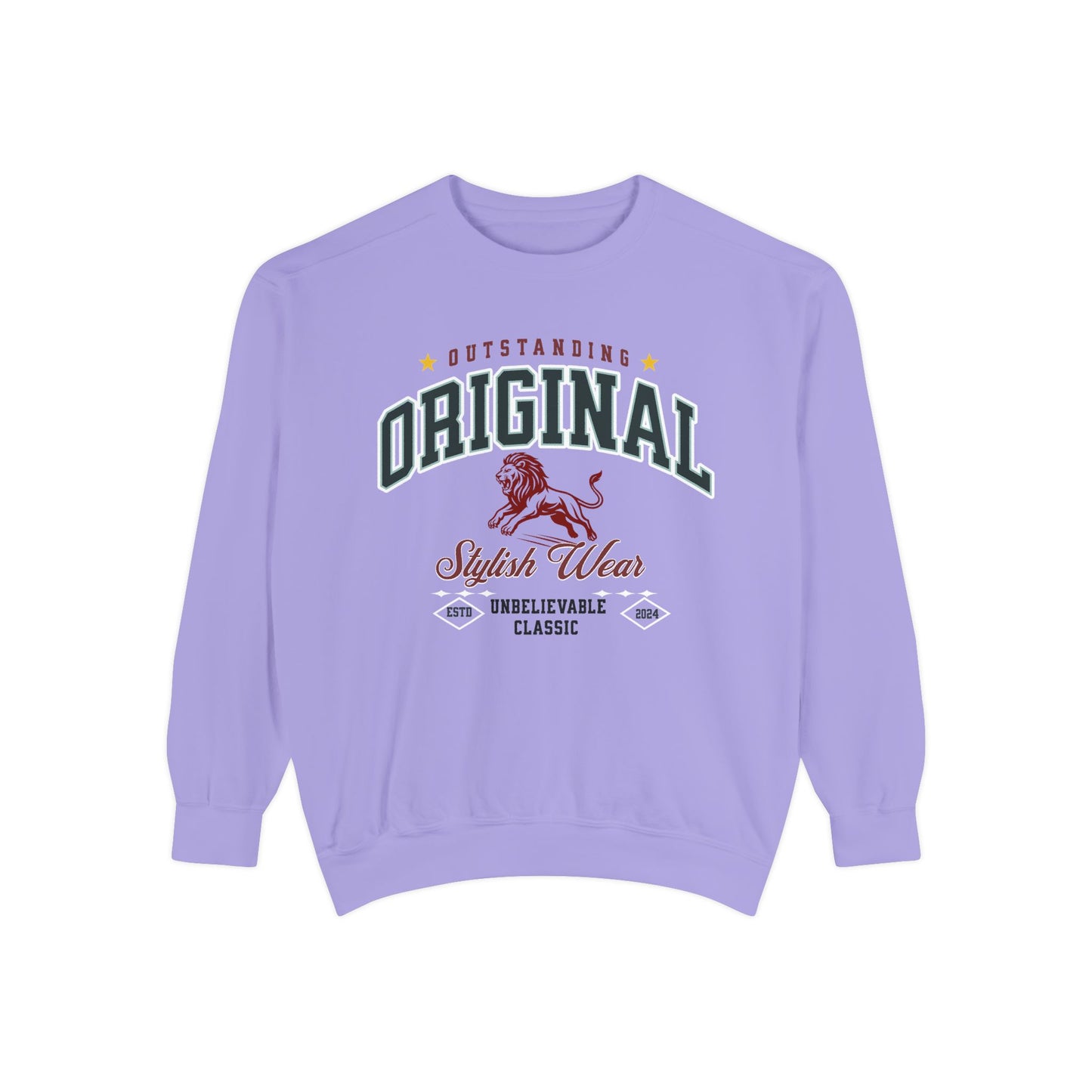 Unisex Garment-Dyed Sweatshirt