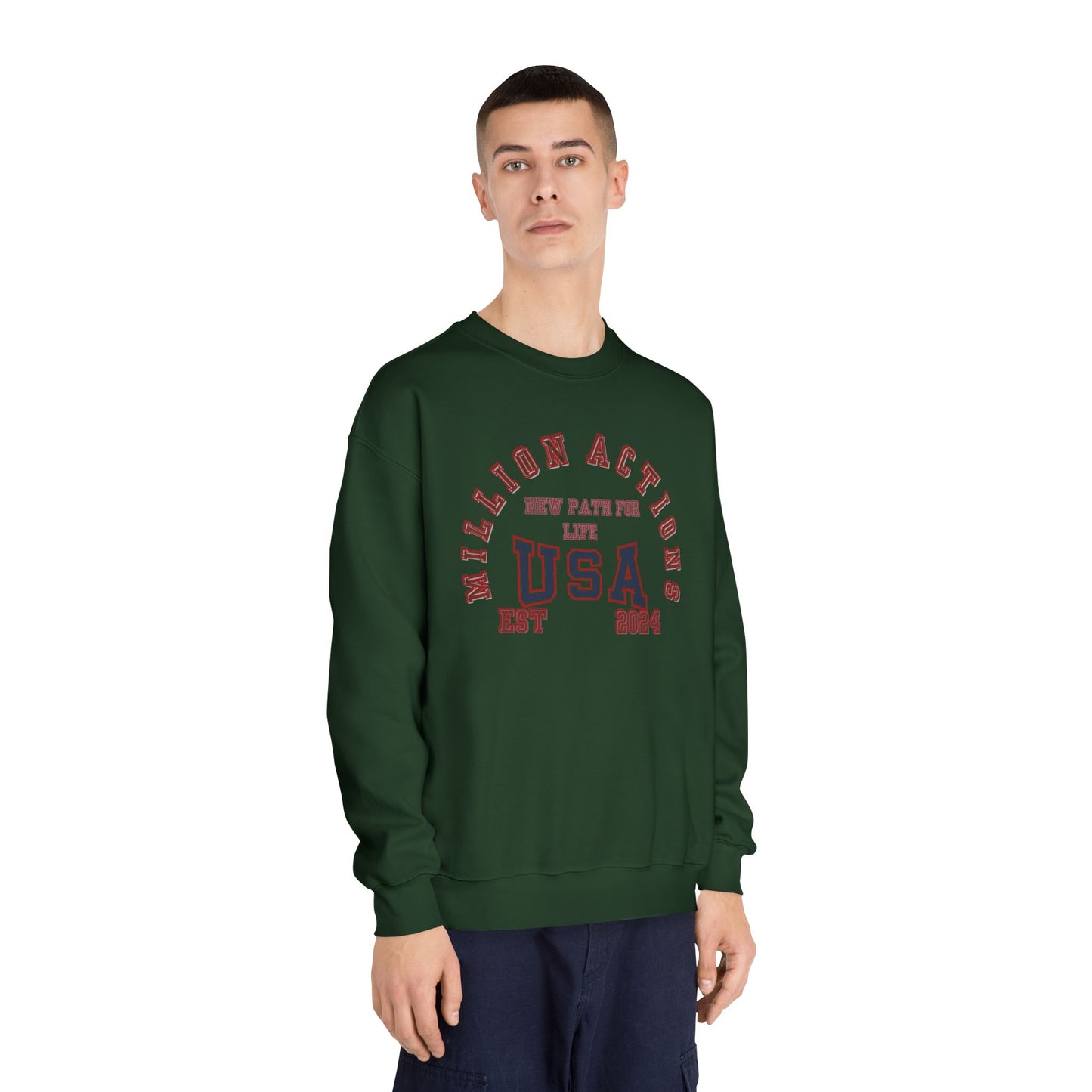 Unisex DryBlend® Crewneck Sweatshirt