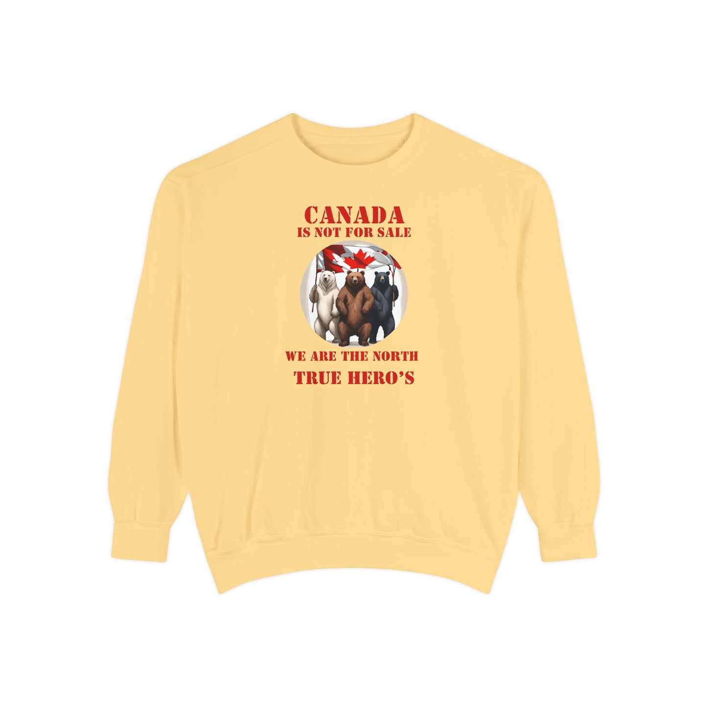 Unisex Garment-Dyed Sweatshirt